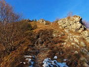 57 Croce del Monte Castello nella luce dell'imbrunire